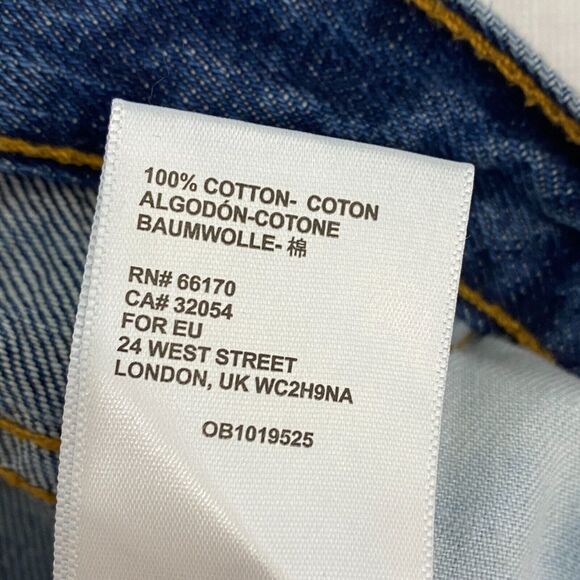 Urban Outfitters BDG Vintage Boot Cut Button Fly Blue Denim Jeans Womens 26 - Picture 7 of 10